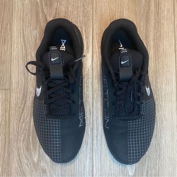 NEW Nike Metcon 7 Cross Training Shoe Men’s 8.5 Women’s 10 Black Custom - Picture 2 of 9